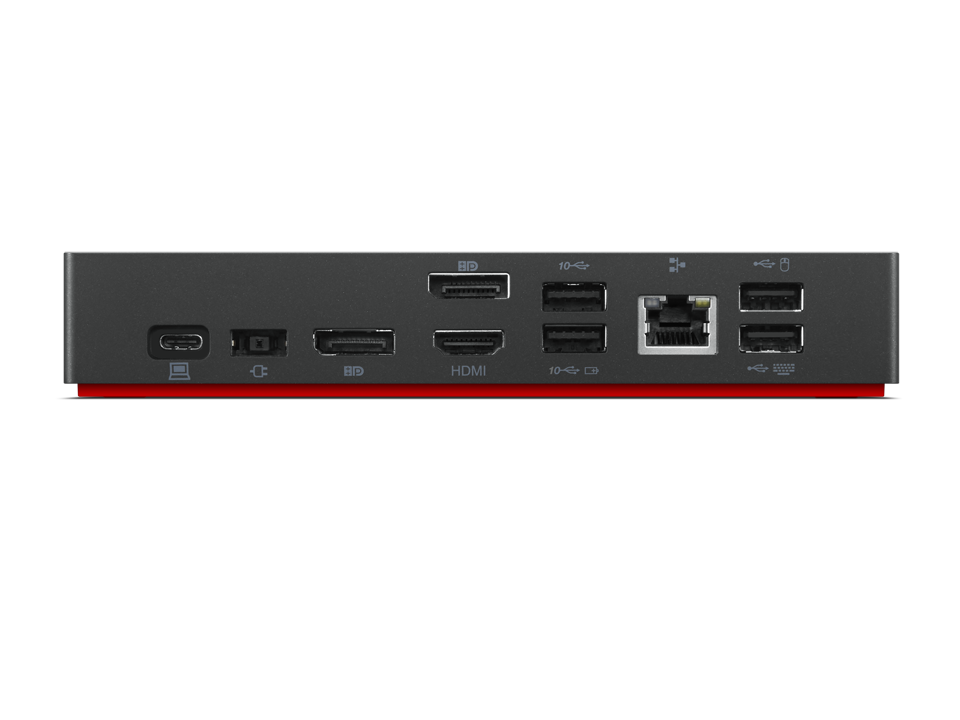 ThinkPad Universal USB-C Dock rear view
