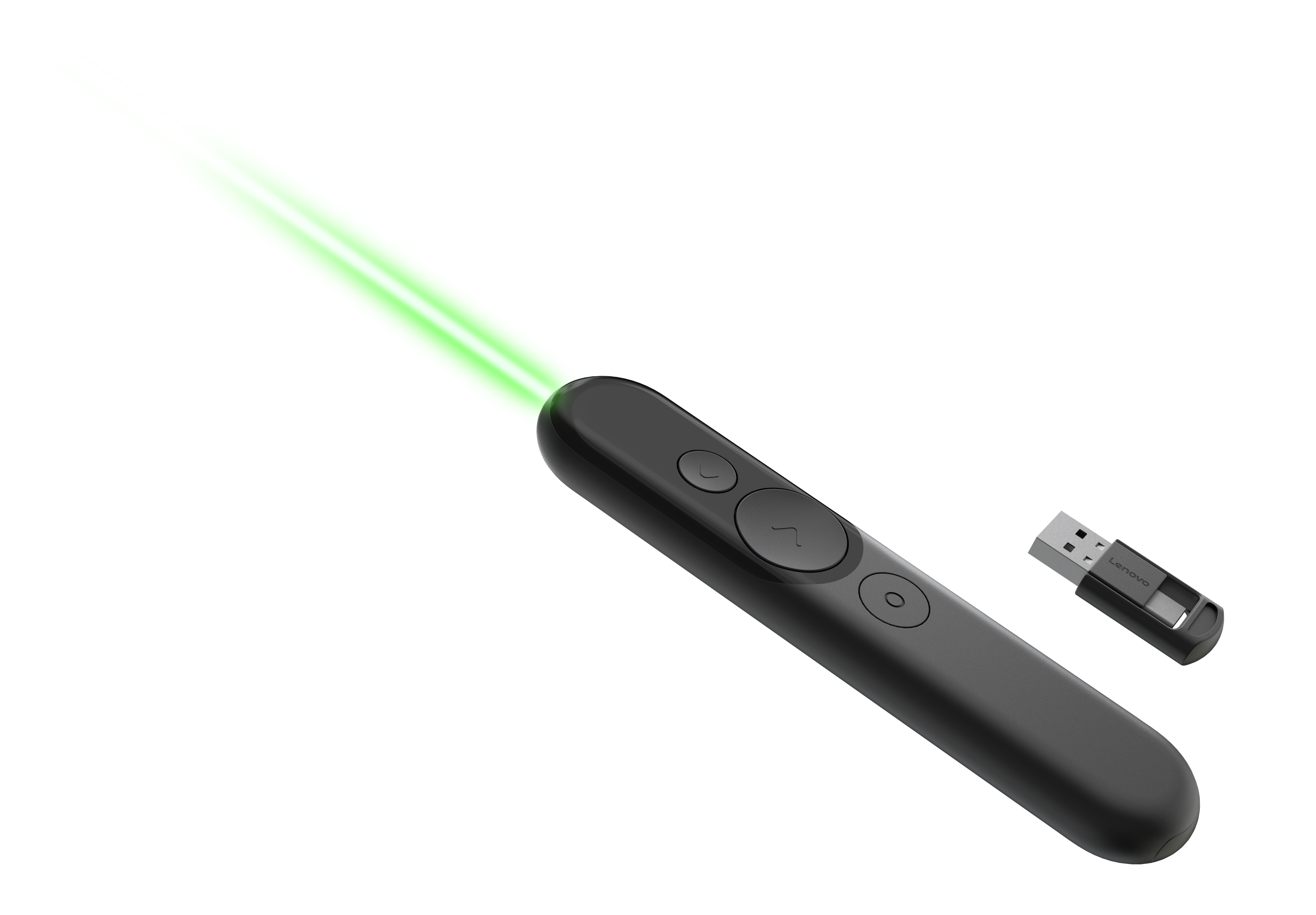 שלט מצגות לייזר Laser Rechargeable Presentation Remote מבית Lenovo